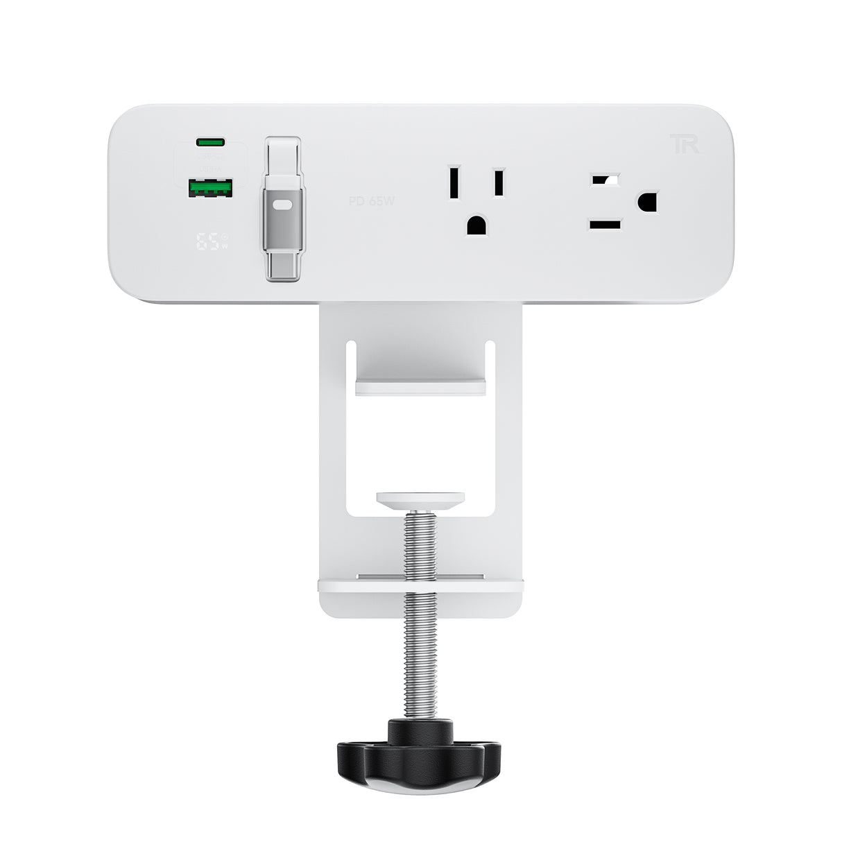 Desk-Mount Power Strip