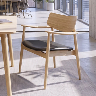 Modern Solid Wood Lounge Chair