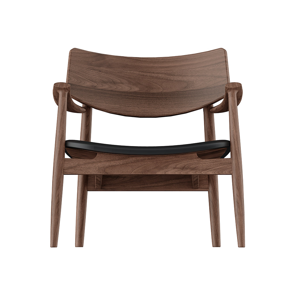 Modern Solid Wood Lounge Chair