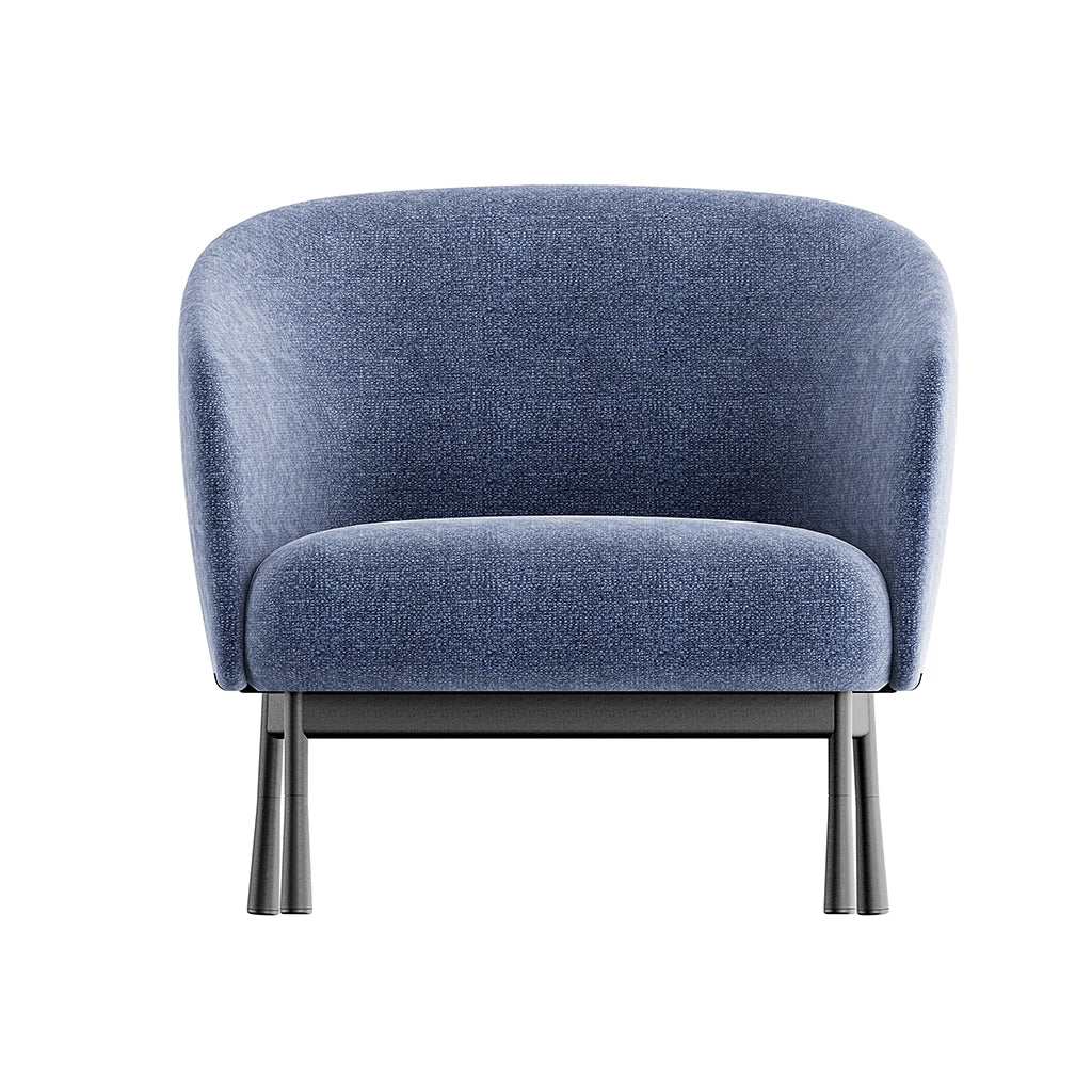 Modern Upholstered Lounge Armchair