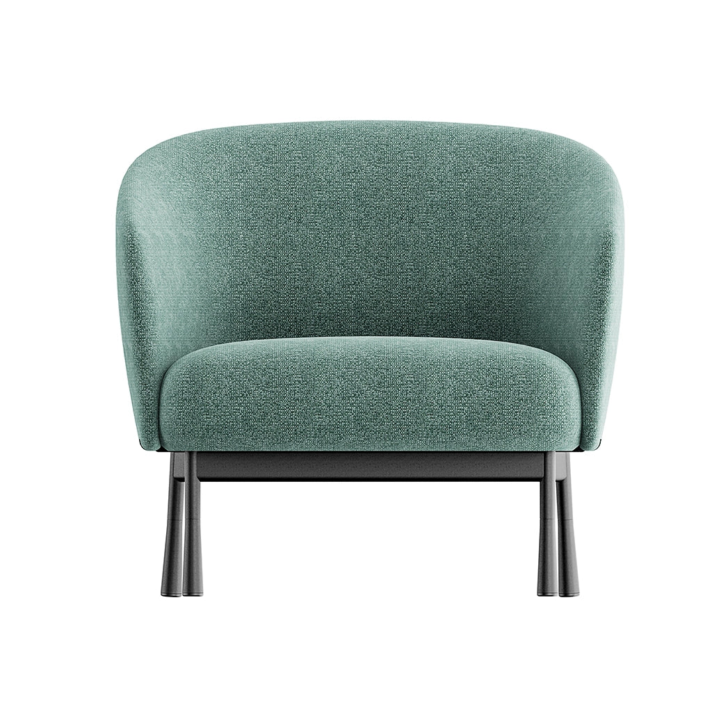Modern Upholstered Lounge Armchair