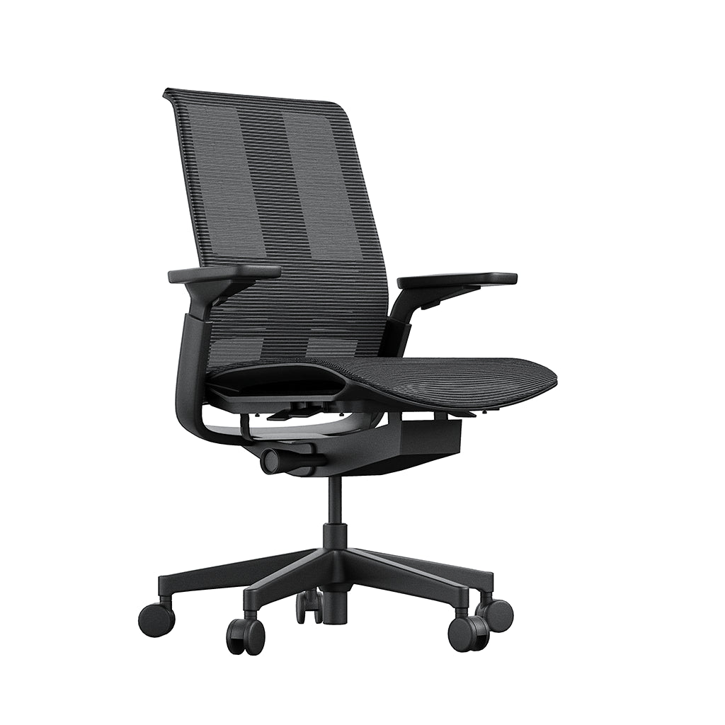 Ergonomic Task Chair with Carbon Fiber Lumbar Support