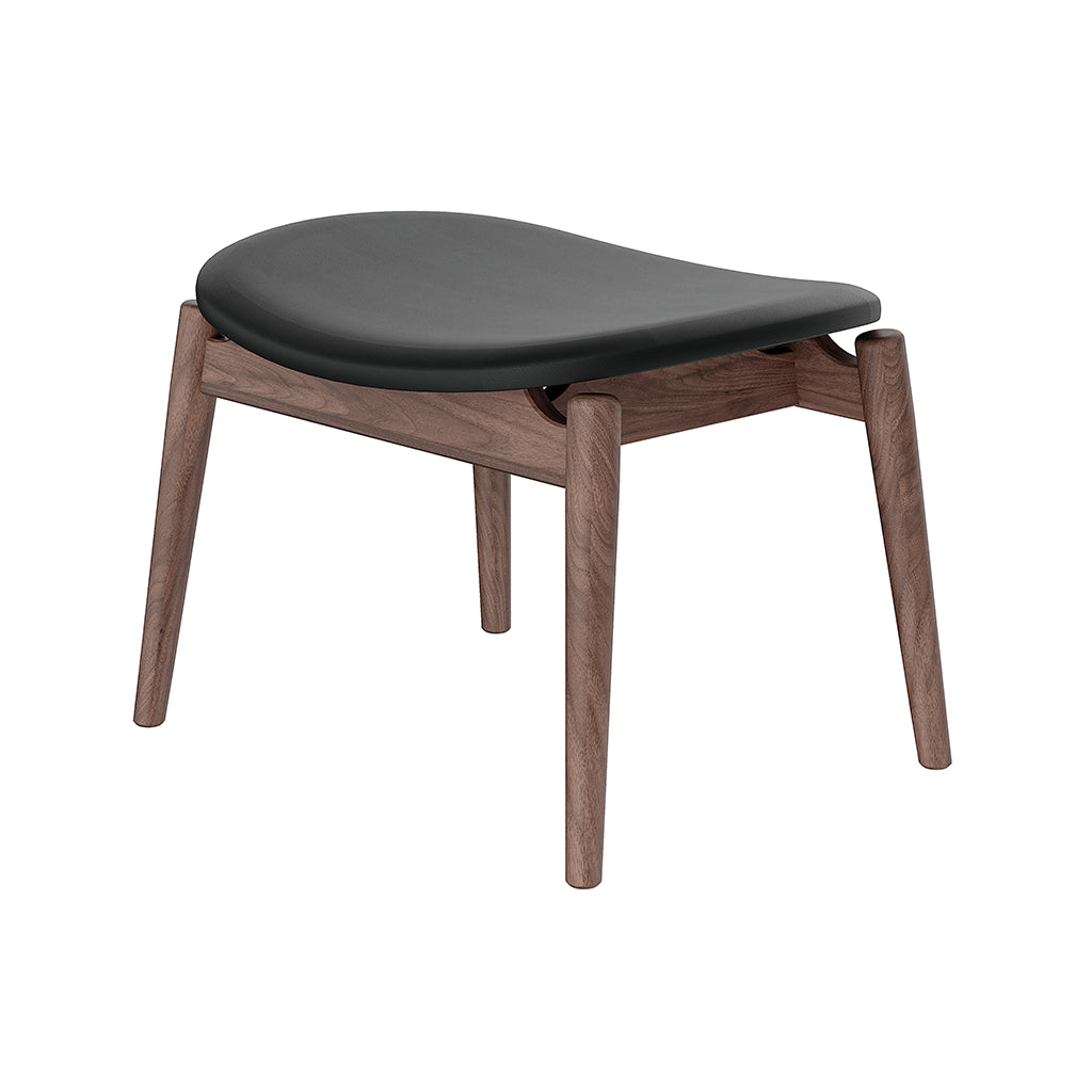 Modern Solid Wood Ottoman