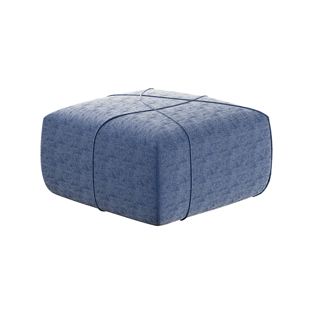 Upholstered Cube Ottoman