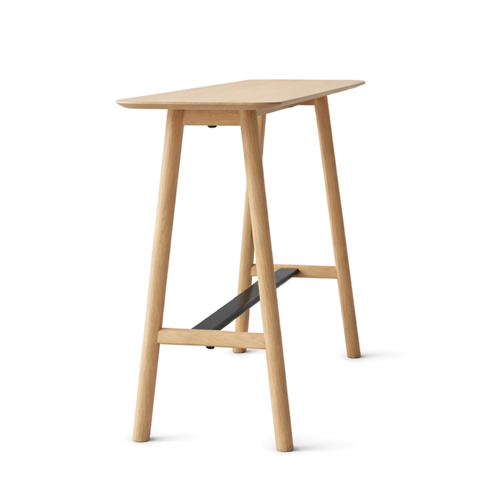 Classic Wood Narrow High Table