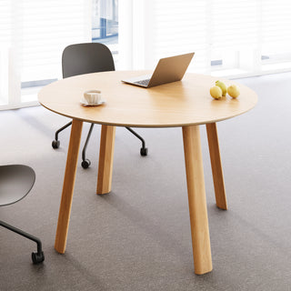 Round Wood Dining Table