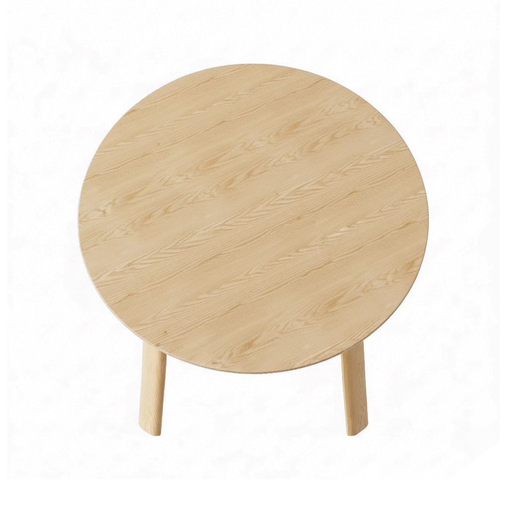 Round Wood Dining Table