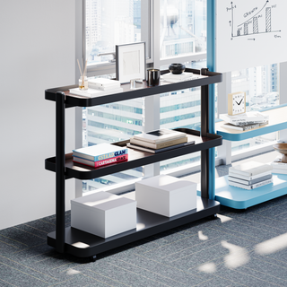 3-Tier Wood Shelf Bookcase