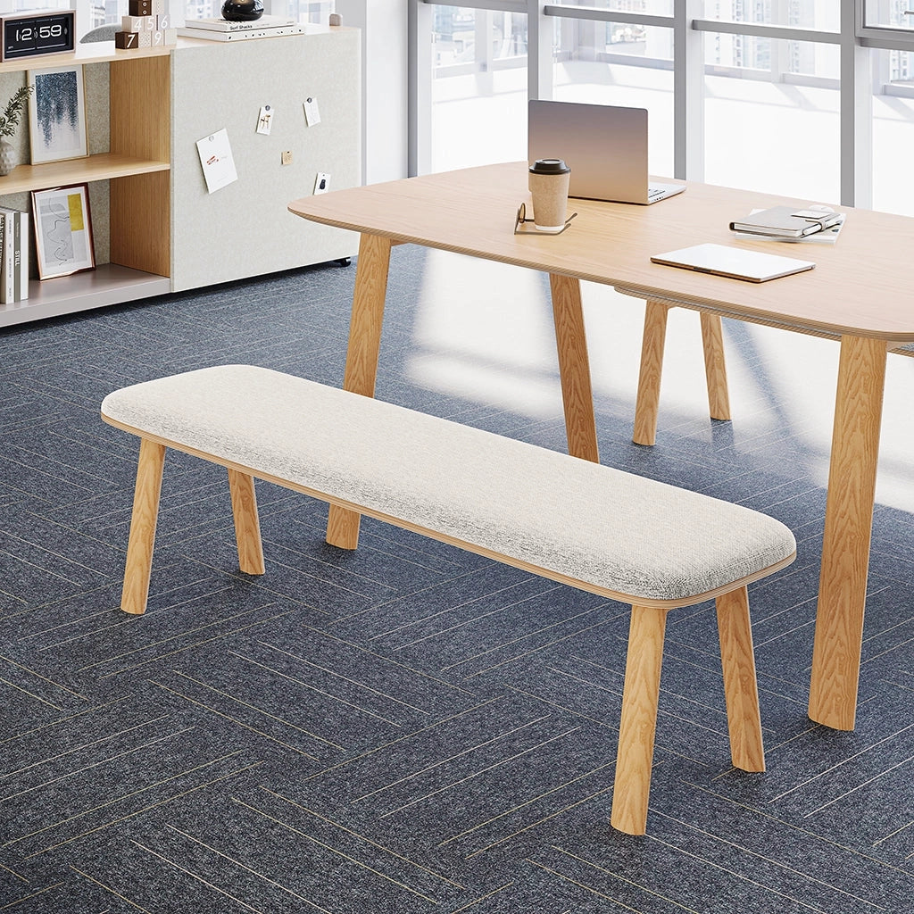 Upholstered Narrow Low Bench