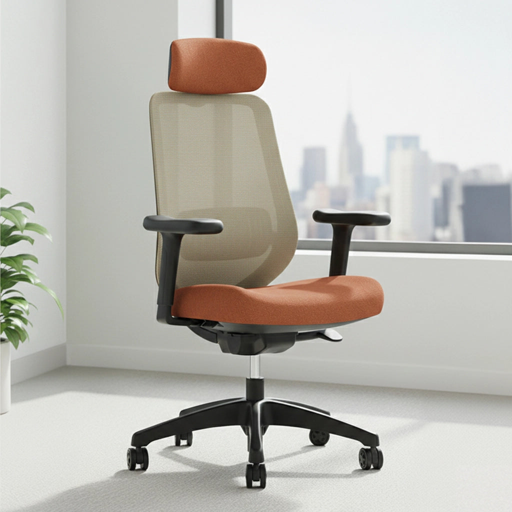Executive Mesh Chair with Headrest