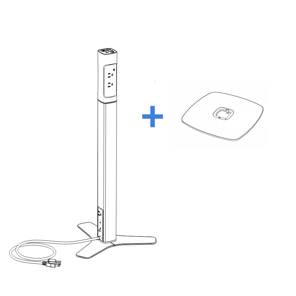 Freestanding Charging Tower + Tray (Bundle)