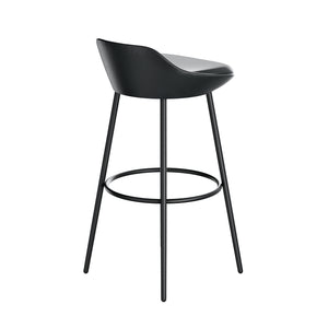 Modern Bar Stool with Backrest