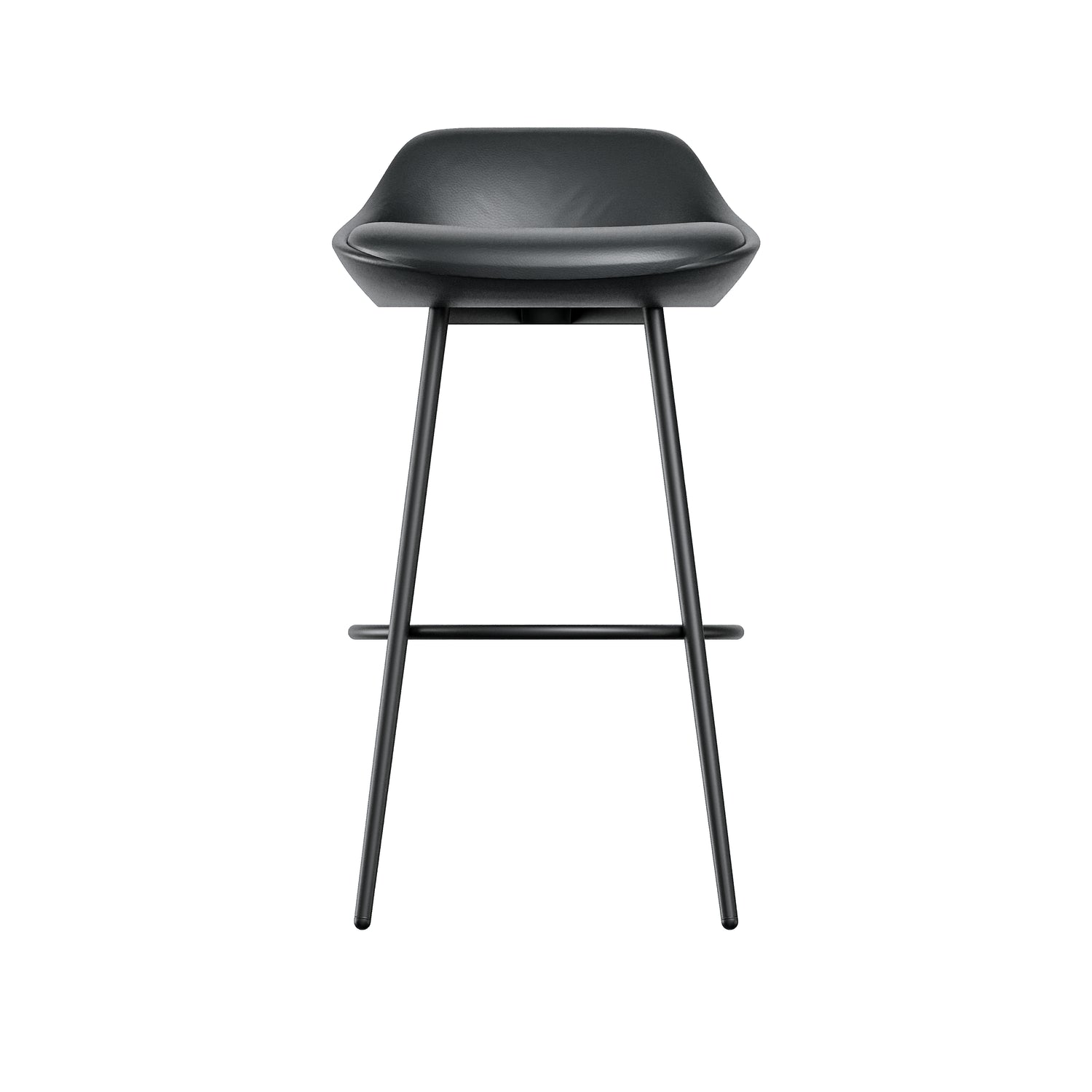 Modern Bar Stool with Backrest