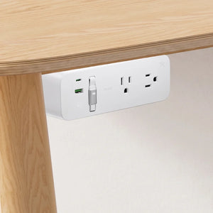Desk-Mount Power Strip