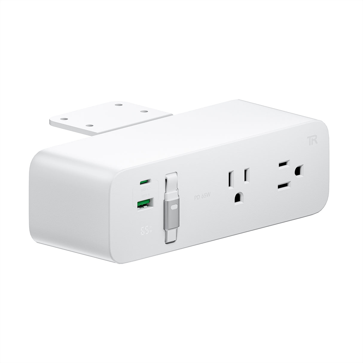 Desk-Mount Power Strip