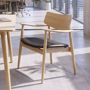 Modern Solid Wood Lounge Chair
