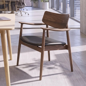 Modern Solid Wood Lounge Chair
