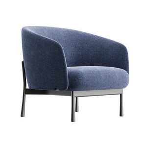 Modern Upholstered Lounge Armchair