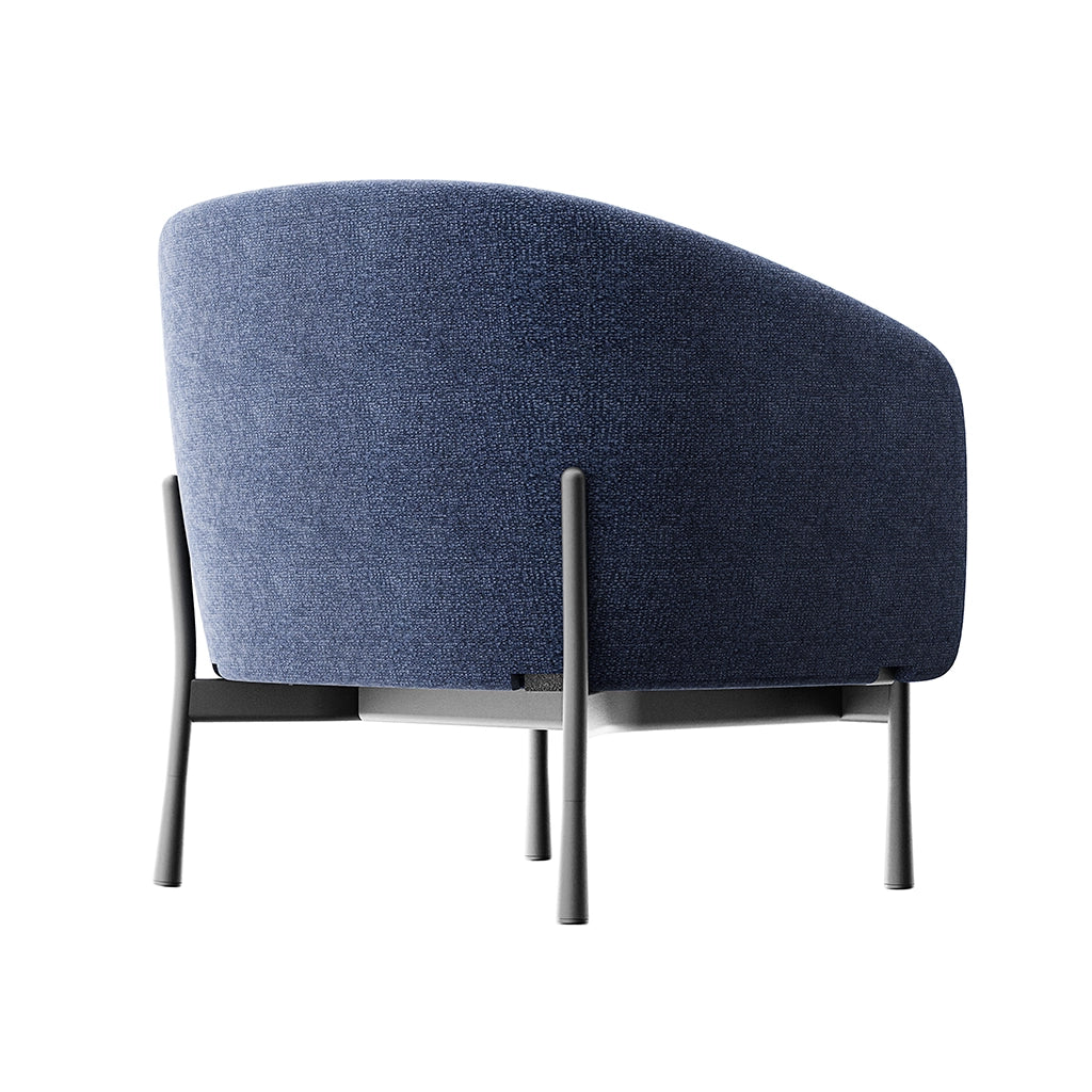 Modern Upholstered Lounge Armchair