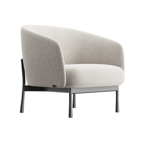 Modern Upholstered Lounge Armchair