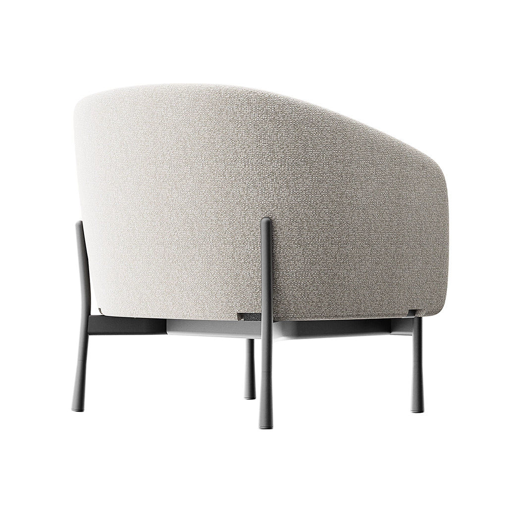 Modern Upholstered Lounge Armchair