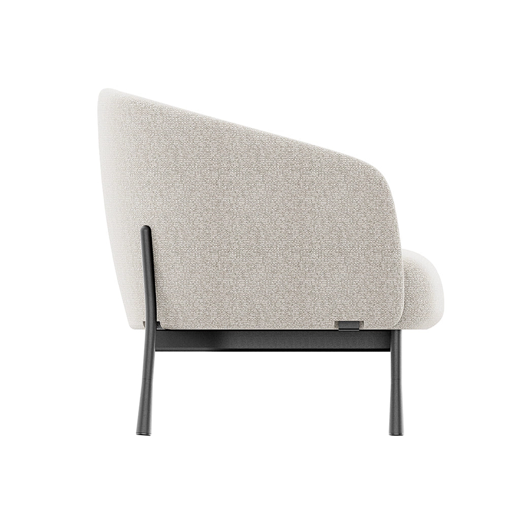 Modern Upholstered Lounge Armchair