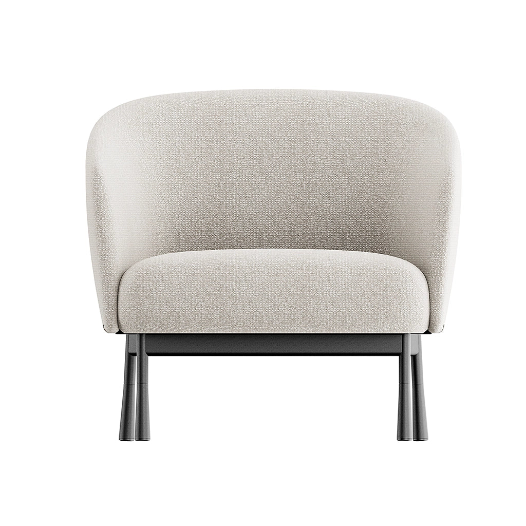 Modern Upholstered Lounge Armchair