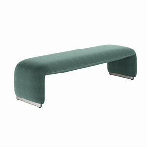 Upholstered Waterfall Bench