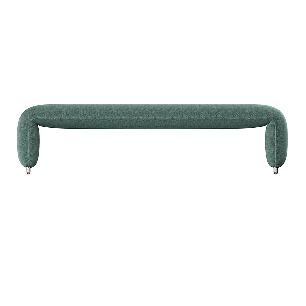 Upholstered Waterfall Bench