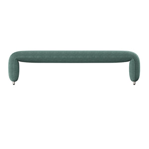 Upholstered Waterfall Bench