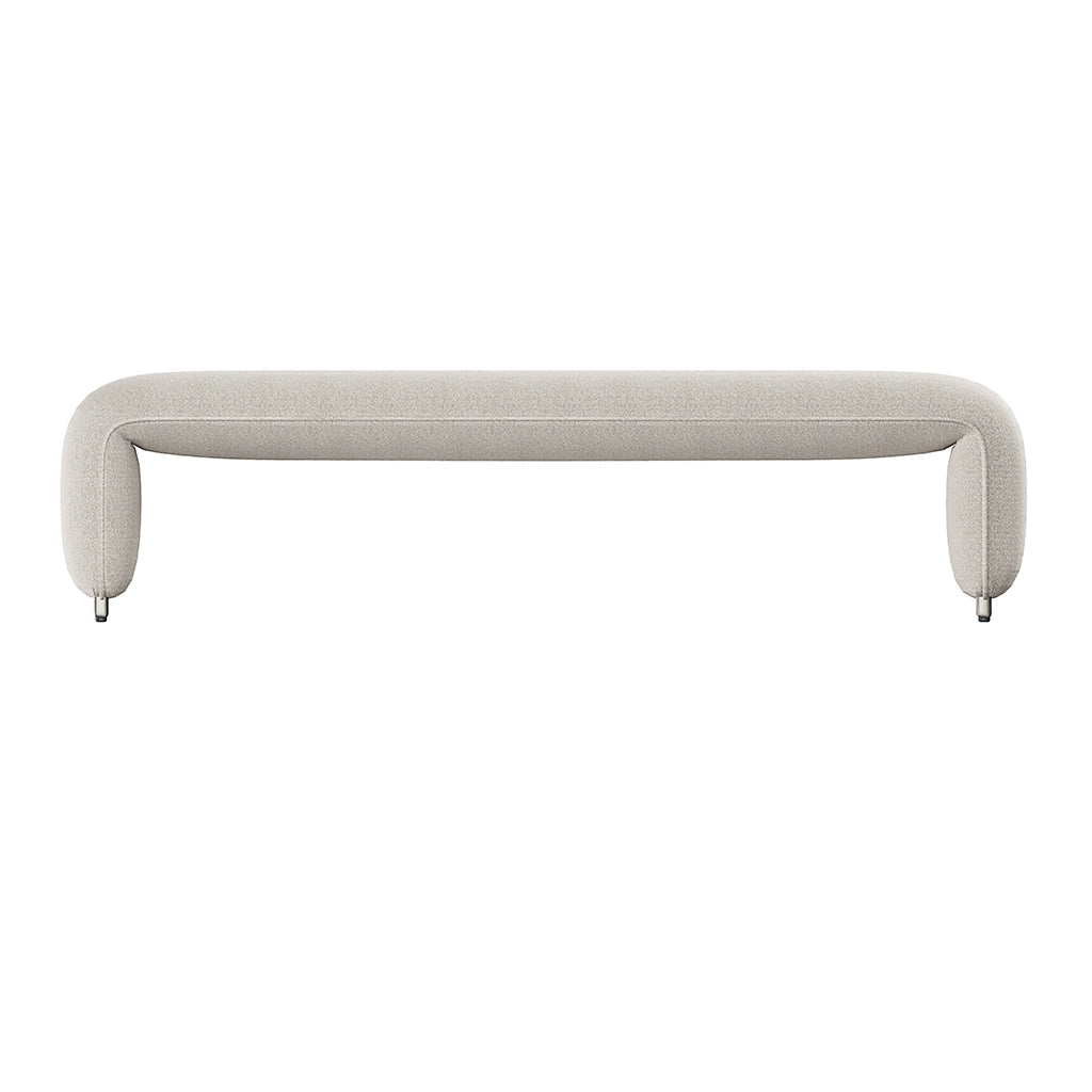 Upholstered Waterfall Bench