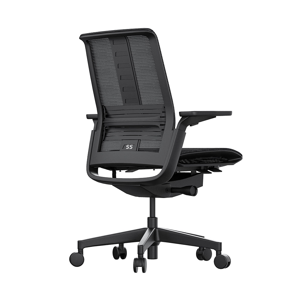 Ergonomic Task Chair with Carbon Fiber Lumbar Support
