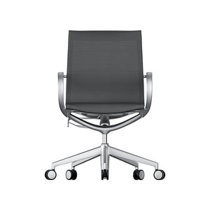 Mercury Mid-Back Aluminum Manager Chair