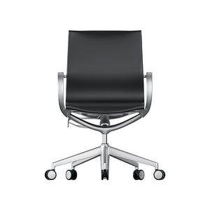 Mercury Mid-Back Aluminum Manager Chair