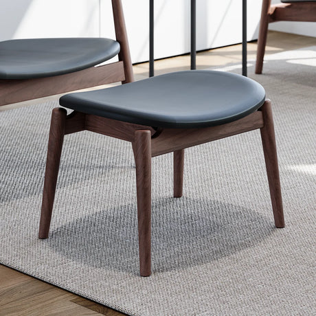 Modern Solid Wood Ottoman
