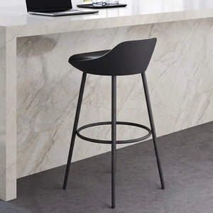 Modern Bar Stool with Backrest