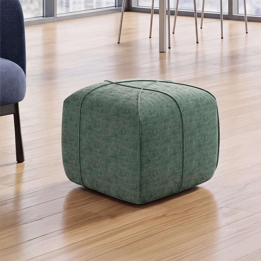 Upholstered Cube Ottoman