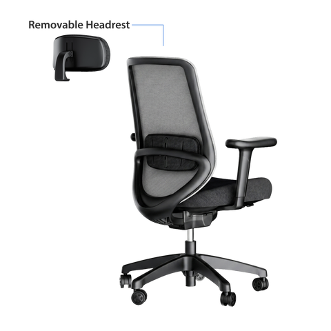 Executive Mesh Chair with Headrest