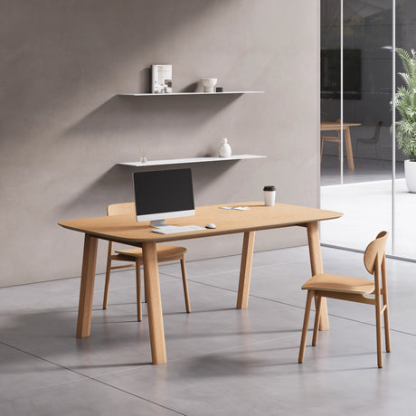 Classic Wood Meeting Table