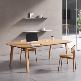 Classic Wood Meeting Table