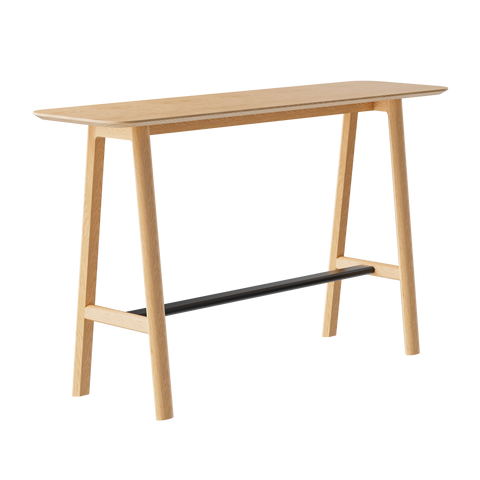 Classic Wood Narrow High Table