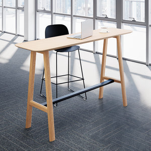 Classic Wood Narrow High Table