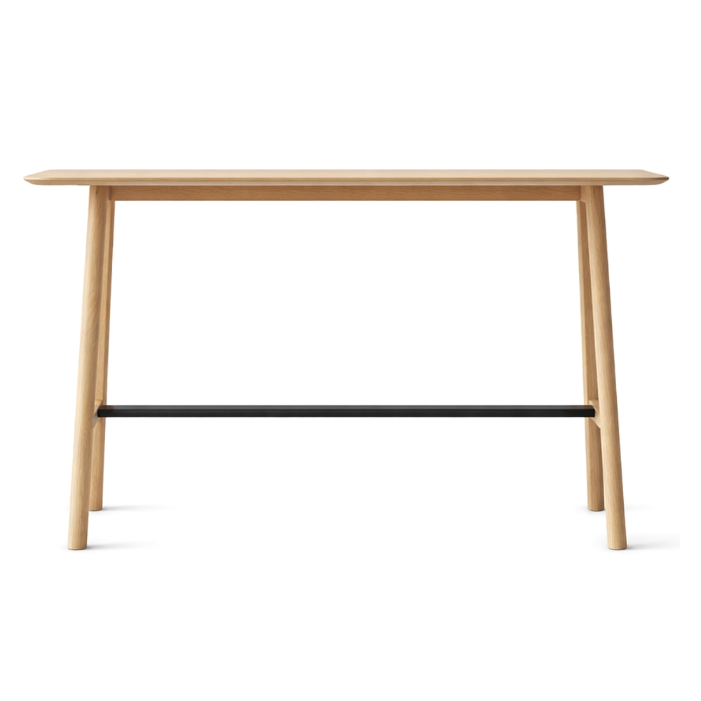Classic Wood Narrow High Table