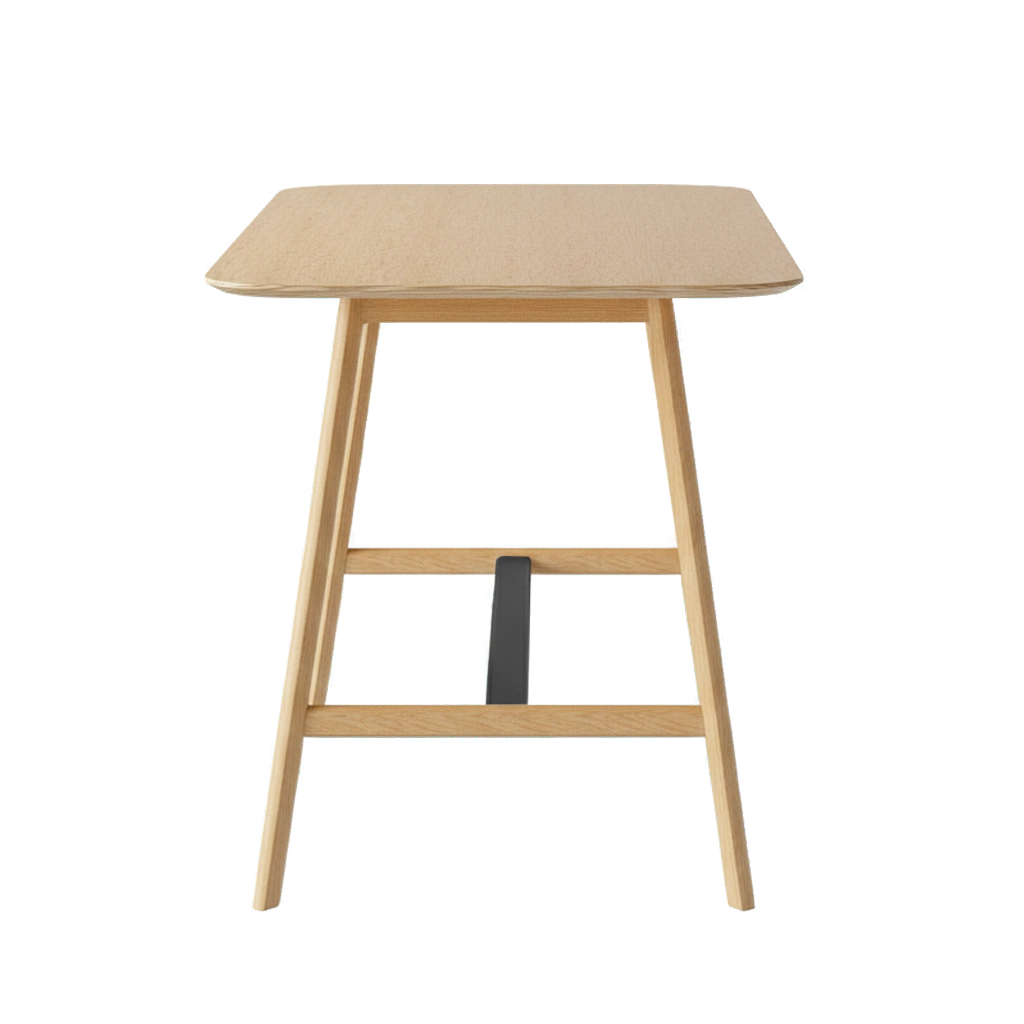 Classic Wood Wide High Table