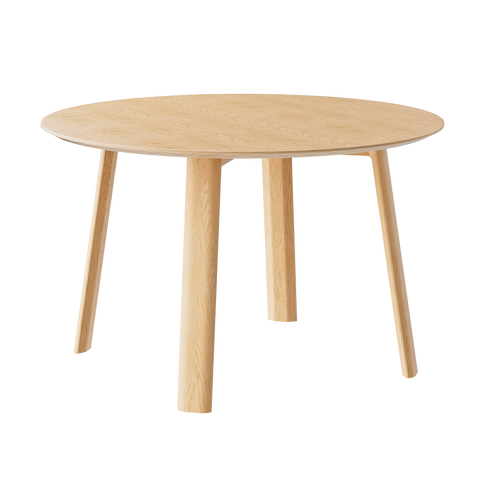 Round Wood Dining Table