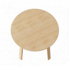 Round Wood Dining Table