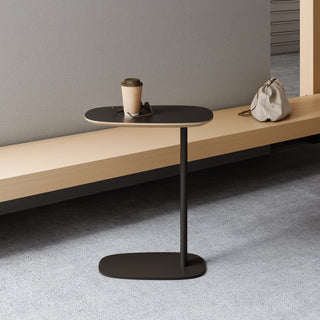 Modern C-Shaped Side Table