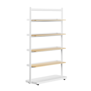 5-Tier Standing Wood Shelf