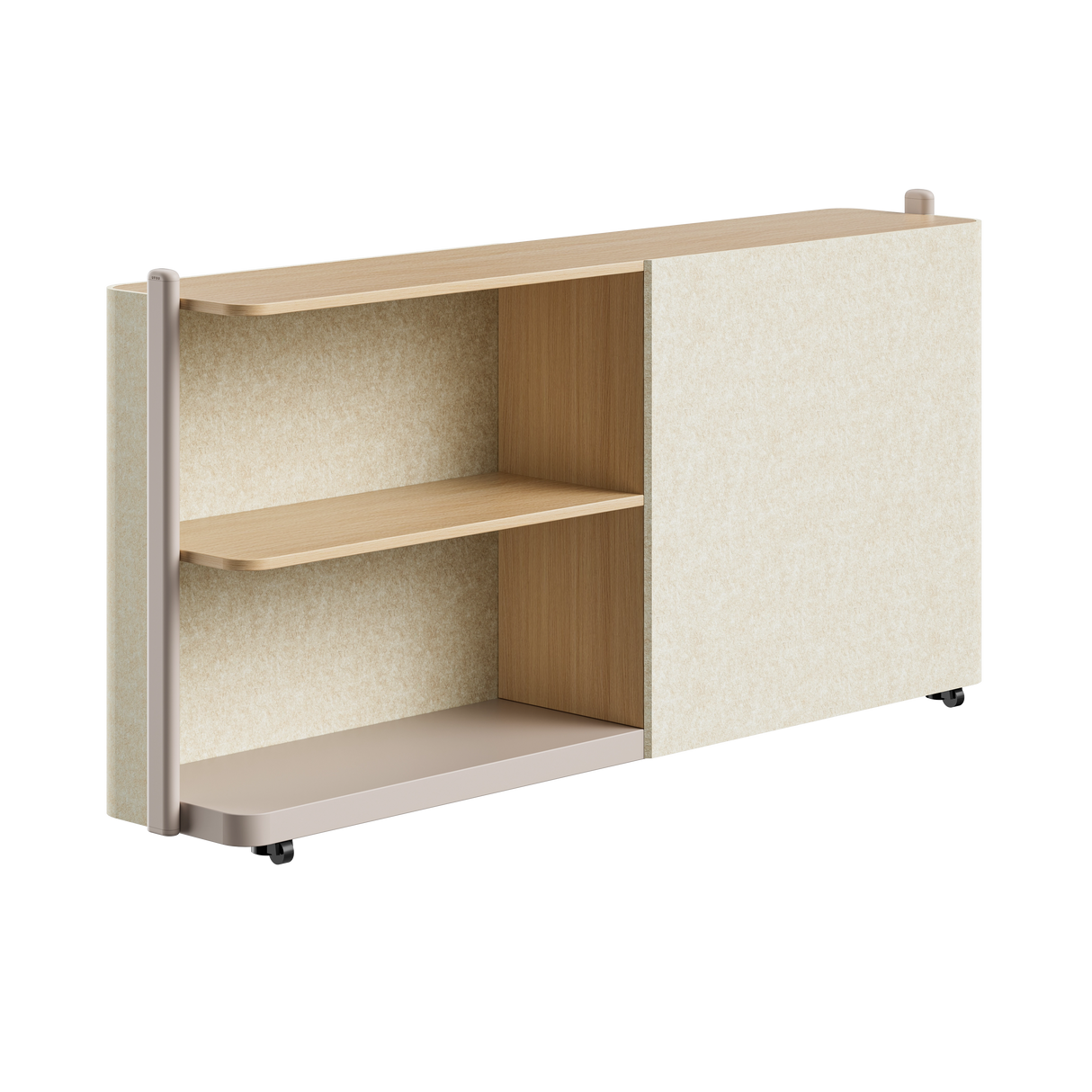 3-Tier Shelf Felt Storage Cabinet