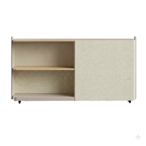 3-Tier Shelf Felt Storage Cabinet